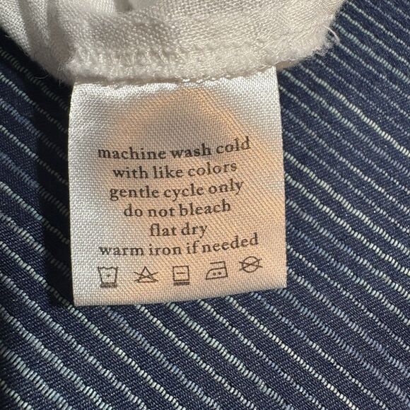 Island Company Linen Sun Top Women L Sleeveless Resortcore Beach Coastal Chic - Picture 7 of 10